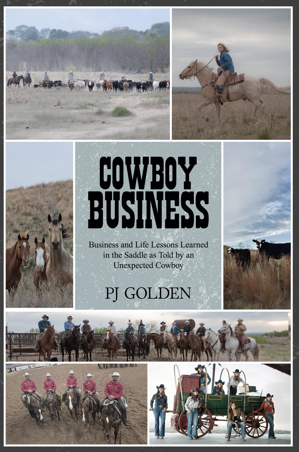 Temporary cover for the book "Cowboy Business" by PJ Golden